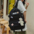Korean College Fresh Vintage Style Girl Student Schoolbag Cute Cartoon Large Capacity Backpack Women's Bag Backpack