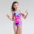 Children's professional swimsuit one-piece swimsuit Swimming training tripod swimsuit for children and girls