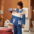 Autumn Korean Leisure set women round neck long sleeve trousers two-piece suit cotton home wear