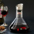 European Style Waterfall Type Borosilicate Glass Wine Decanter Fast Red Wine Filter Household Wine Decanter Wine Pot