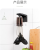 Kitchen daily spatula rotating rack retractable no hole hanging rack without trace wall storage rack