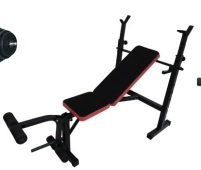 Weight-lifting bed sports equipment