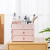 2019 European cosmetics box manufacturers direct desktop shelf multi-layer shelf plastic drawer makeup box