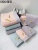 Plain embroidered leaf English letter soft absorbent face towel does not fade skin-friendly seal ball towel