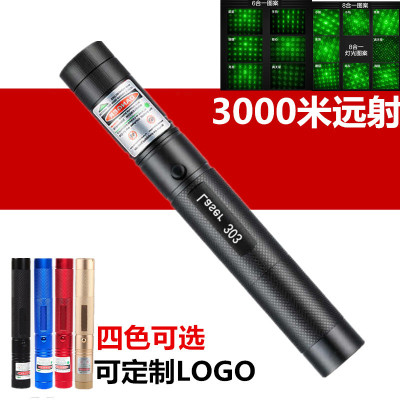 Best-power 303 Laser teaching instruction Flashlight Full Star Pattern Laser Light Outdoor Custom Wholesale。