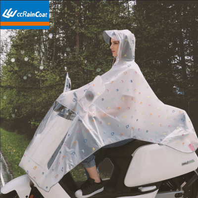 Battery car electric car Motorcycle Riding Poncho thickened and increased