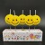 Children's Party Birthday Candle Creative Birthday Cartoon Candle Printed Smiley Face Birthday Candle Decoration Artistic Taper and Candle