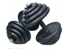 Weight-lifting dumbbells all rubber combination dumbbells sporting goods