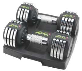 Fitness dumbbells are equipped with 180-degree adjustable dumbbells for 15LB sporting goods
