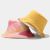 New Ins Colorful Tie-Dye Shapable Big Brim Sun-Proof Hat Ladies Reversible Fisherman Hat Foldable Basin Hat