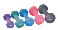 Weight-lifting fitness dumbbells blister sports equipment