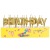Birthday Party Candle Gold-Plated Letters Birthday Candle Creative Decoration English Cake Candle Decoration Artistic Taper and Candle