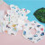 Supply Baby Feeding Eight-Layer Gauze Petal Bib Pure Cotton 360 Degrees Snap Button Baby Cartoon Bib Customization