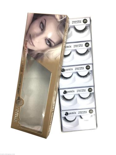 10 Pairs of Natural and Earth Cover False Eyelashes Manual Eyelash Sharpening Eyelashes