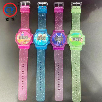 Chi yi electronic wrist watches decorative fashion silver onion plane children children watch factory direct sale