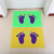 Factory direct PVC floor mat door mat rubbing dirt non-slip carpet living room Mosaic pattern door mat puzzle mat