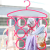 12 circular hole clothes rack creative storage rack multi-position hanging hole drying rack