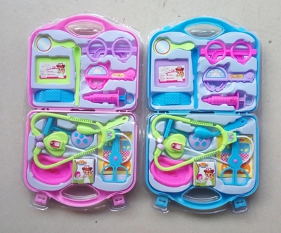 118 Play House Medical Equipment Toy Set Small Doctor Stall Toy Wholesale Simulation Syringe Medical Equipment Suitcase