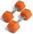 Weightlifting Fitness Dumbbell Hexagonal TPU Fixed Dumbbell Exercise Arm Strength