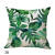 Linen Pillow Cover Tropical Plant Fashion Leaves Rainforest Pillow Cover Cushion Cover Linen Digital Printing Cover