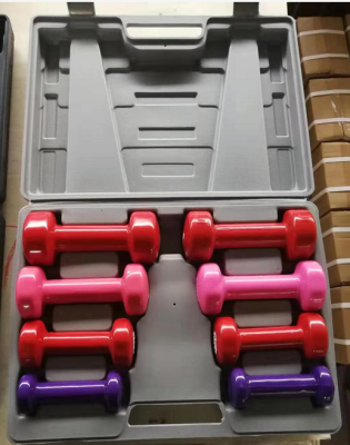 The dumbbell box is packed with 10KG