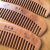 Natural log Common Peach wood comb, fine translated wide teeth wide comb massage comfortable Health easy to carry
