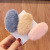 Internet Celebrity Ins Barrettes Korean Girl Versatile Cute Hair Accessories Imitation Rabbit Plush Headdress Oval BB Side Clip Manufacturer