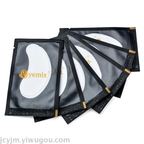 eyemix high quality black grafting eyelash eye patch does not fluff