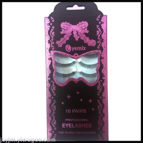 eyemix handmade eyelashes 10 pairs of handmade eyelashes