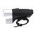 New USB Charging Waterproof Charging + Battery Bicycle Light Bright Cob Headlight Cycling Fixture