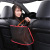 Amazon Hot Sale Car Seat Room Storage Net Bag Shopping Bags Chair Back Folding Hanging Storage Bag Vehicle Storage Bag