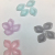 Factory Direct Sales Acrylic Frosted Petals, Hanfu, Earrings Accessories