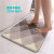 STAR MAT  flocking absorbent bathroom non-slip floor mat door mat home bedroom balcony carpet