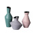 Morandi new ceramic vase Nordic household act the role ofing is tasted, soft outfit decoration ceramic crafts creative flower arrangement