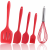 Silicone kitchen utensils and baking supplies Food-grade silicone kitchen supplies Silicone spatula egg beater 