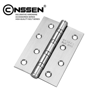 Kang Cheng thickened bearing gb feel heavy wood feel hardware.mute hinge 4 \\ \"5 \\\" stainless steel flat open hinge