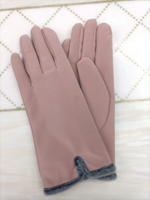 Autumn and Winter New Women's Touch Screen Driving Gloves Breathing Leather Open Gloves Warm Touch Screen Gloves Factory Direct Sales