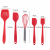 Silicone kitchen utensils and baking supplies Food-grade silicone kitchen supplies Silicone spatula egg beater 