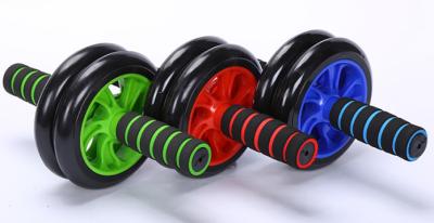 Household Abdominal Wheel Two-Color Double-Wheel Abdominal Wheel Sporting Goods