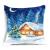 Christmas Snow House series Pillowcase Holiday Home decoration Christmas gift pillow Cover Wholesale