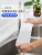 Pure white kitchen dry cloth and wet dual-use dishcloth thickened non-woven cloth can be washed woven household