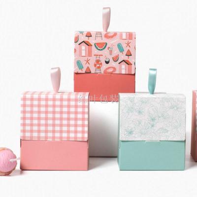Wholesale Custom Logo Gift Packaging Paper Box Candy Packaging Paper Box Multiple Patterns