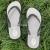 Men's beach flip-flops rubber LACES EVA soles