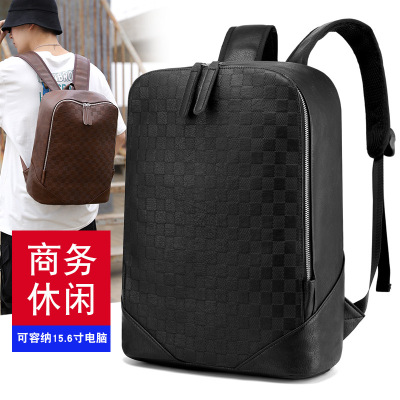 Foreign trade for fashionable men business computer backpack large capacity expansion backpack travel bag to sample custom