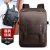 New Korean Computer Bag Leisure sports bag PU leather backpacking Backpacking Men's backpacking Business bag