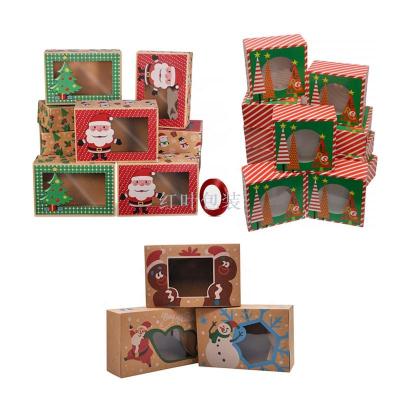 Wholesale Customized Hot Selling Product Christmas Party Cookie Candy Packaging Gift Box Paper Box