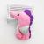 Paola 2020 new Seahorse plush pendant key chain Children cognition Toy BABY cot accessories wholesale