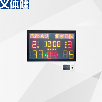 Multi-functional small electronic scoreboard