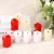 Creative Home Proposal Simulation Tears Electric Candle Lamp Tears Black Core LED Candle Decoration Artistic Taper and Candle