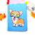 A5 silicone skin - sensitive cartoon book cover notebook khaki color flexible notepad